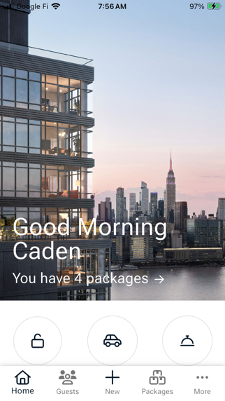 Anywair LIV dashboard